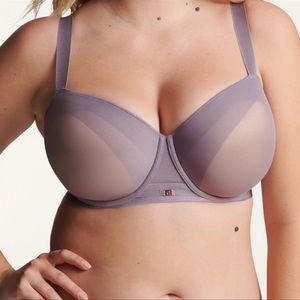 ThirdLove Limited Edition Lilac Ombré Mesh Demi Bra 38F Plus Size